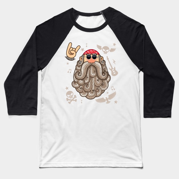 Rocker Baseball T-Shirt by Malchev